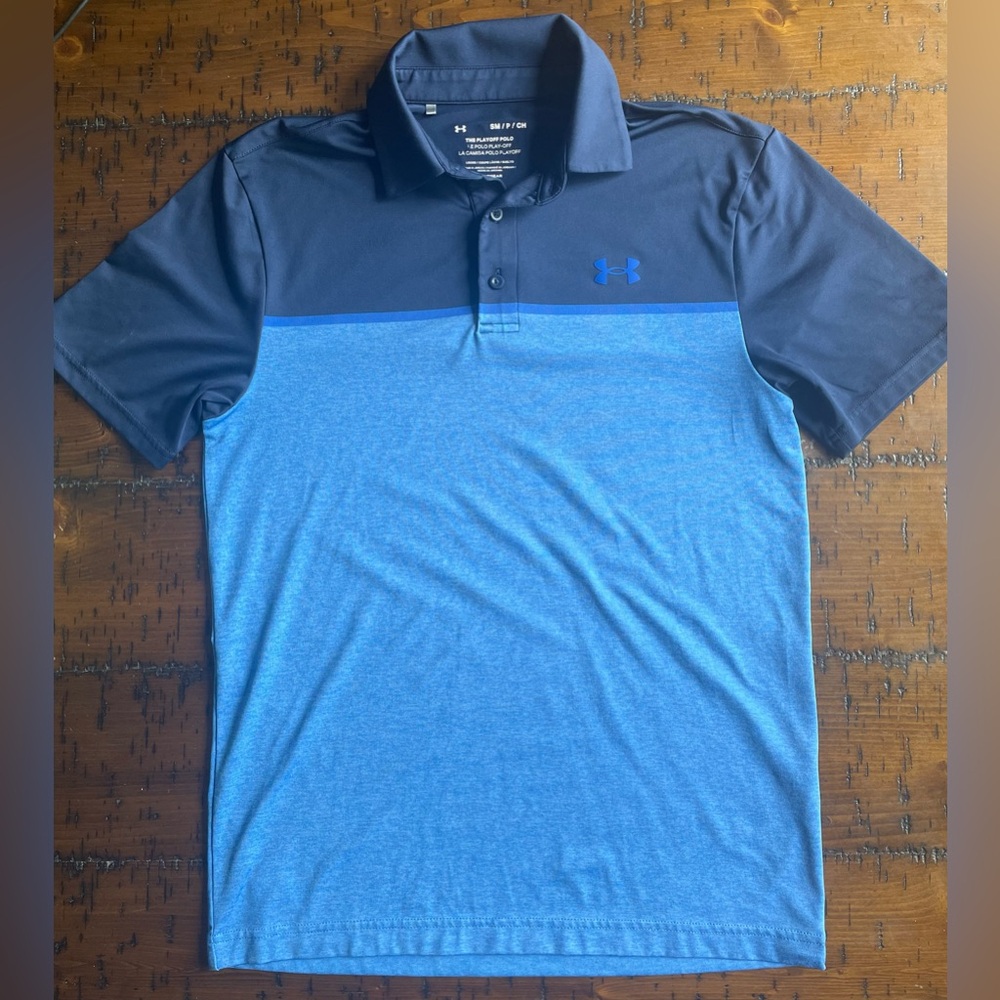 Men’s Under Armour Size Small Golf Shirt.
